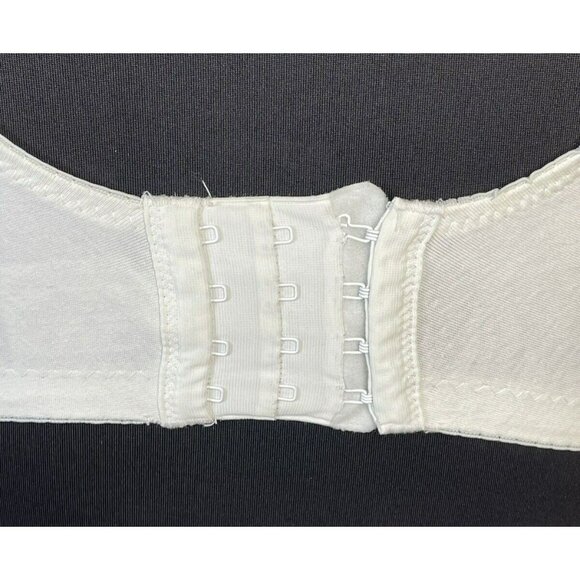 34DDD Lunaire 11111 Sports Bra White Coolmax Underwire  Discontinued - Picture 8 of 9